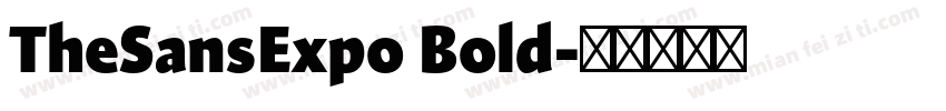 TheSansExpo Bold字体转换